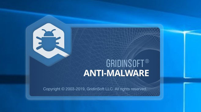 Écran de démarrage de GridinSoft Anti-Malware