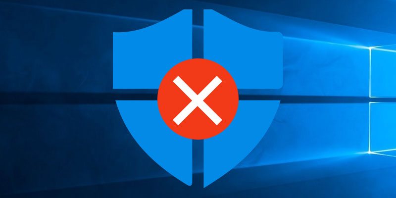 Microsoft Defender alert and protection history example