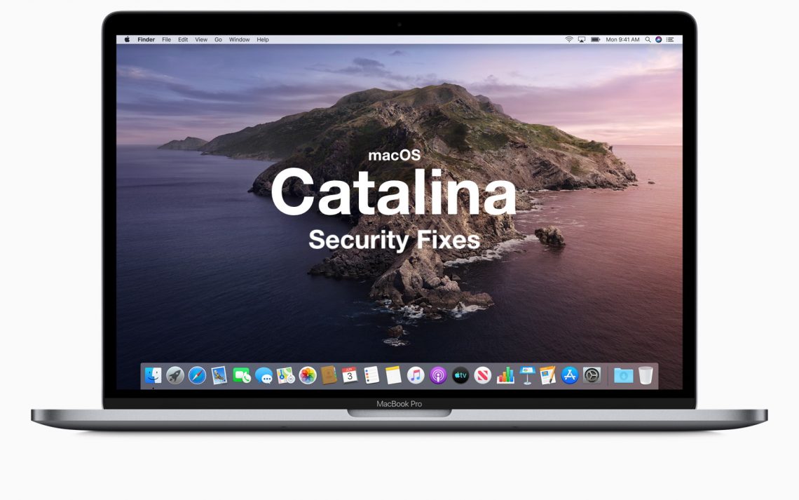 Fixed vulnerabilities in macOS Catalina