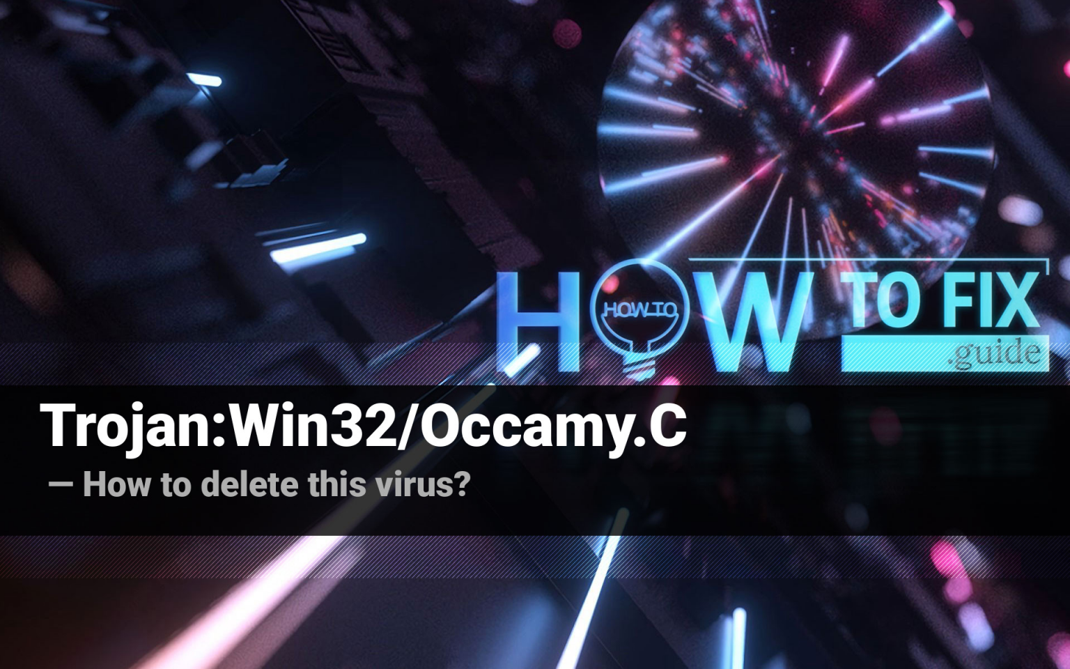 Trojan win32 occamy c как удалить windows 10