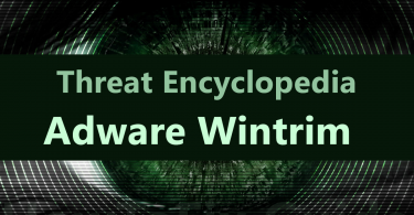 Wintrim is adware that appears on the screen when antivirus detect suspicious activity.