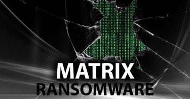 MATRIX ransomware encrypt the documents on the attacked PC and asks for the ransom to be paid by the victim supposedly to restore them.