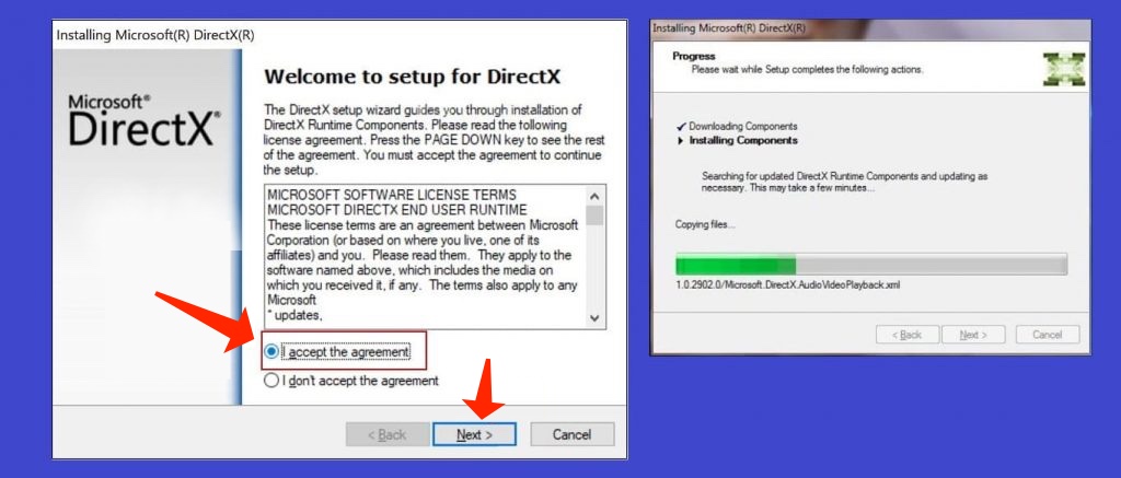 0xc000007b - Corrigir instalação DirectX