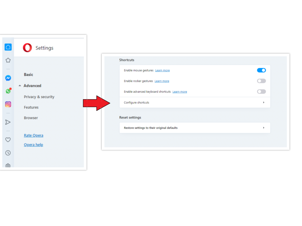 OfferCore in Opera - Step 1