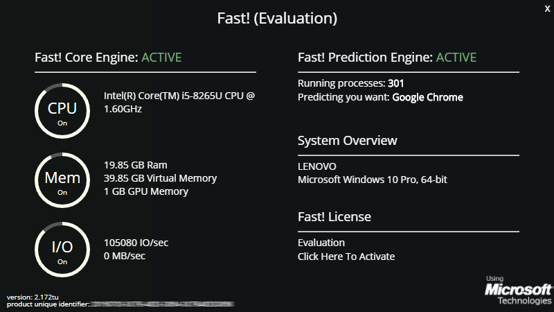 Fast! Interface