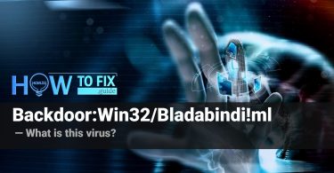 Remove Backdoor:Win32/Bladabindi!ml virus