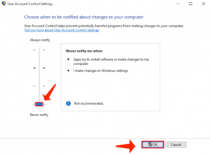Boost Windows 10 - windows never notify
