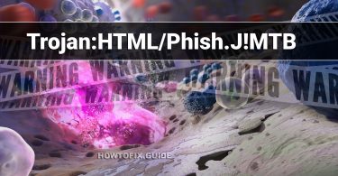 Trojan:HTML/Phish.J!MTB Removal guide