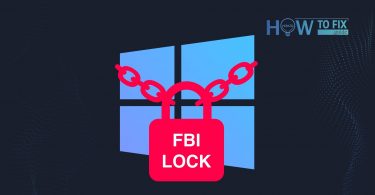 Remove FBI Lock virus