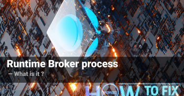 Runtime Broker process - what is it?