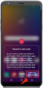 android - boot into safe mode