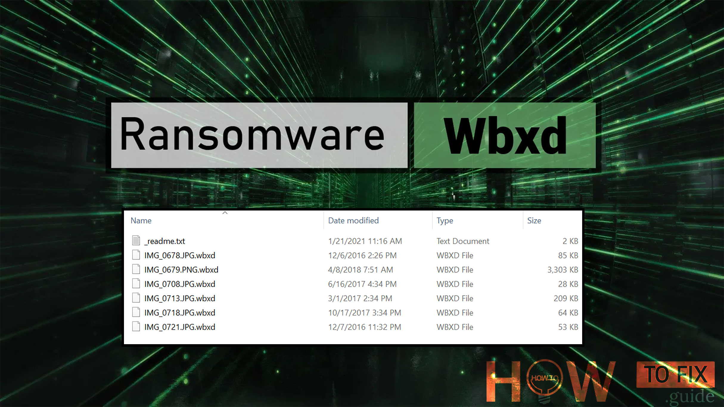 Wbxd Virus Wbxd File Ransomware Remove Decrypt Files