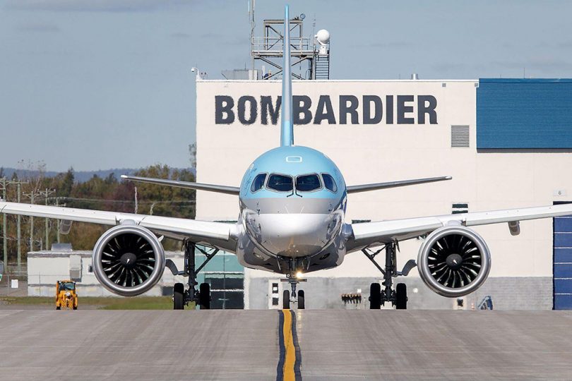 Bombardier victim to the attack