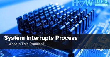 System Interrupts - What is this process?