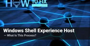 What is Windows Shell Experience Host process?