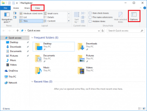 Neustart von Apps verhindern - Windows 10-Datei-Explorer