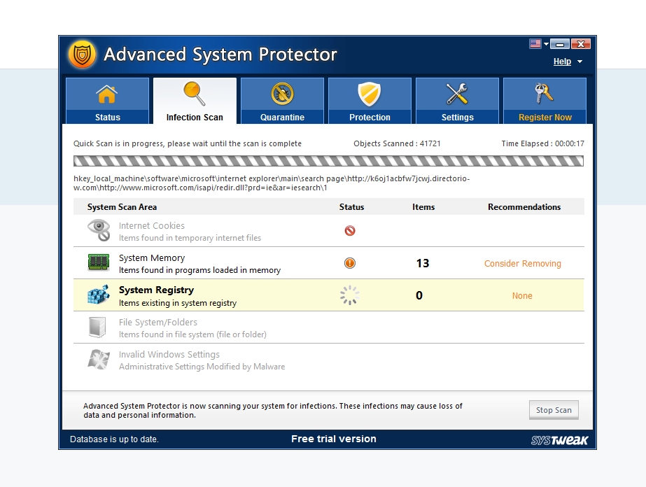 Advanced System Protrector - False Detection