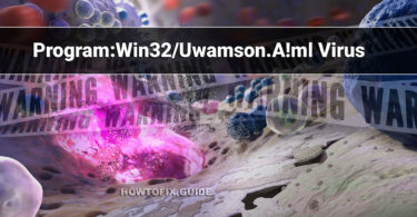 Program:Win32/Uwamson.A!ml Virus - How to remove?