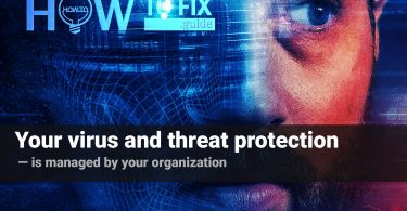 Your virus and threat protection