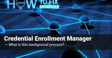 Credential Enrollment Manager - what is this service?