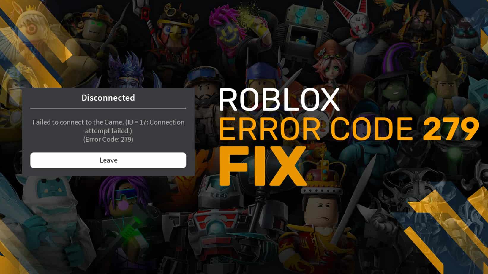 ROBLOX Error 279. Full Fix Within 2 Minutes