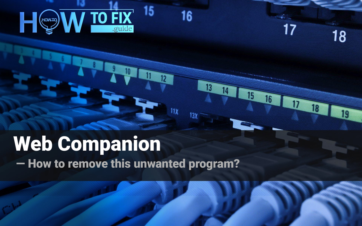  Companion removal instruction — How To Fix Guide