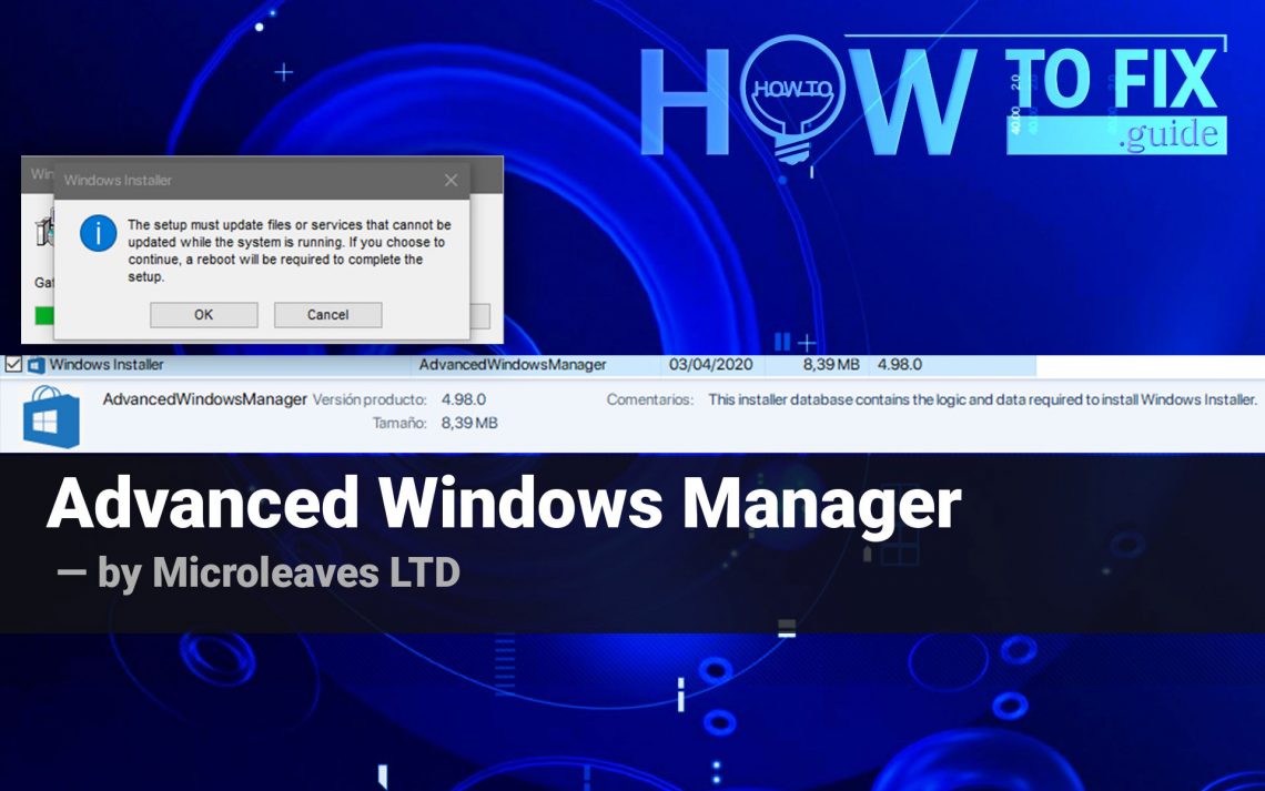 Advanced Windows Manager