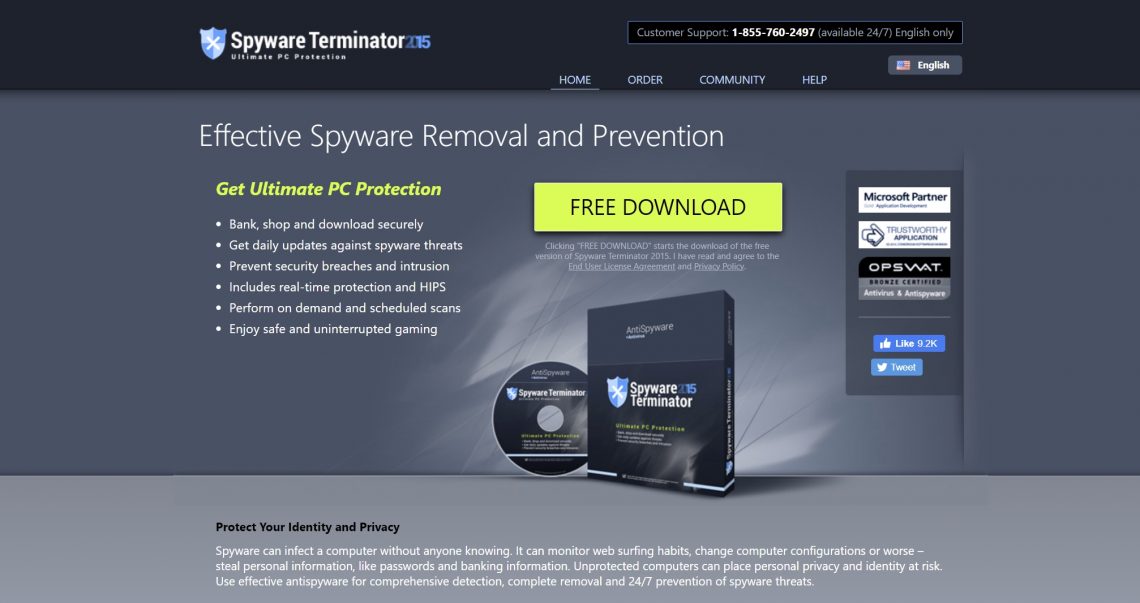 Spyware Terminator Review