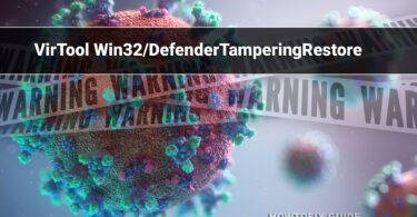 VirTool Win32 Defender