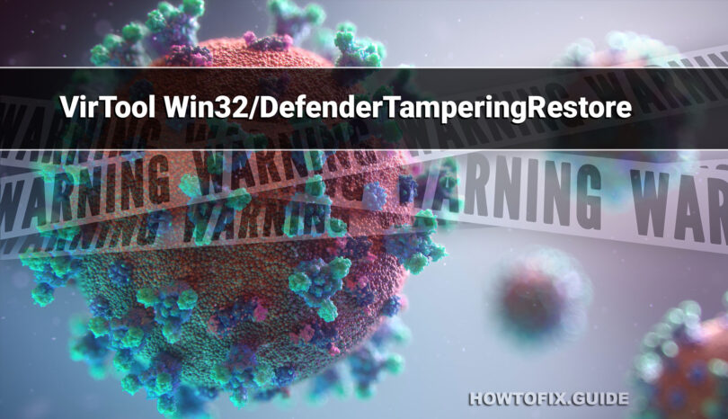 VirTool Win32 Defender