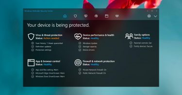 Windows Security: Virus & Threat Protection