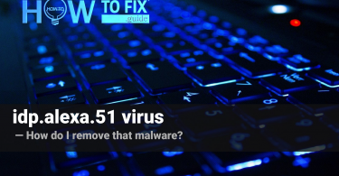 Idp.alexa.51 virus. How do I remove that malware?