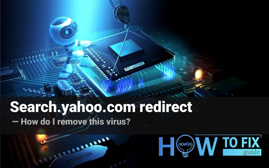 Search yahoo.com redirect. How to remove this annoying thing?