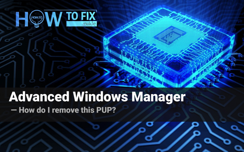 Advanced windows manager что это