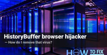 How to remove HistoryBuffer browser hijacker?