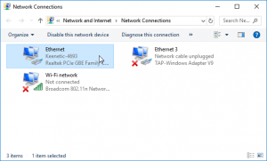 Windows 10-網絡連接
