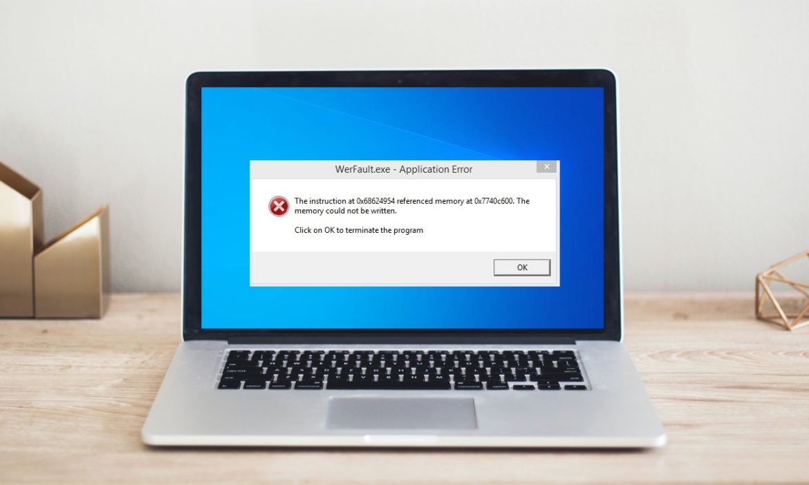 Error Werfault.exe en Windows 10. Guía de reparación