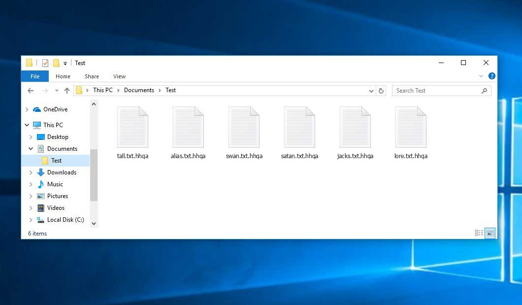 Hhqa Virus - encrypted.hhqa files