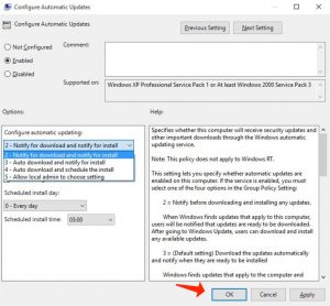 problemas de Windows 10: configurar actualizaciones automáticas