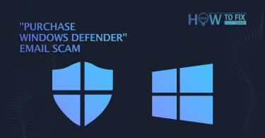 purchase windows defender email scam