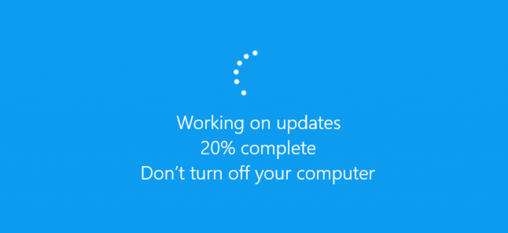 Updating Windows 10