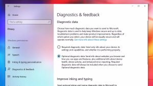 Windows 11 parámetros requeridos diagnósticos y comentarios