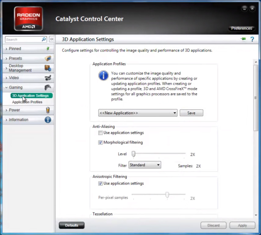 Catalyst Control Center interface