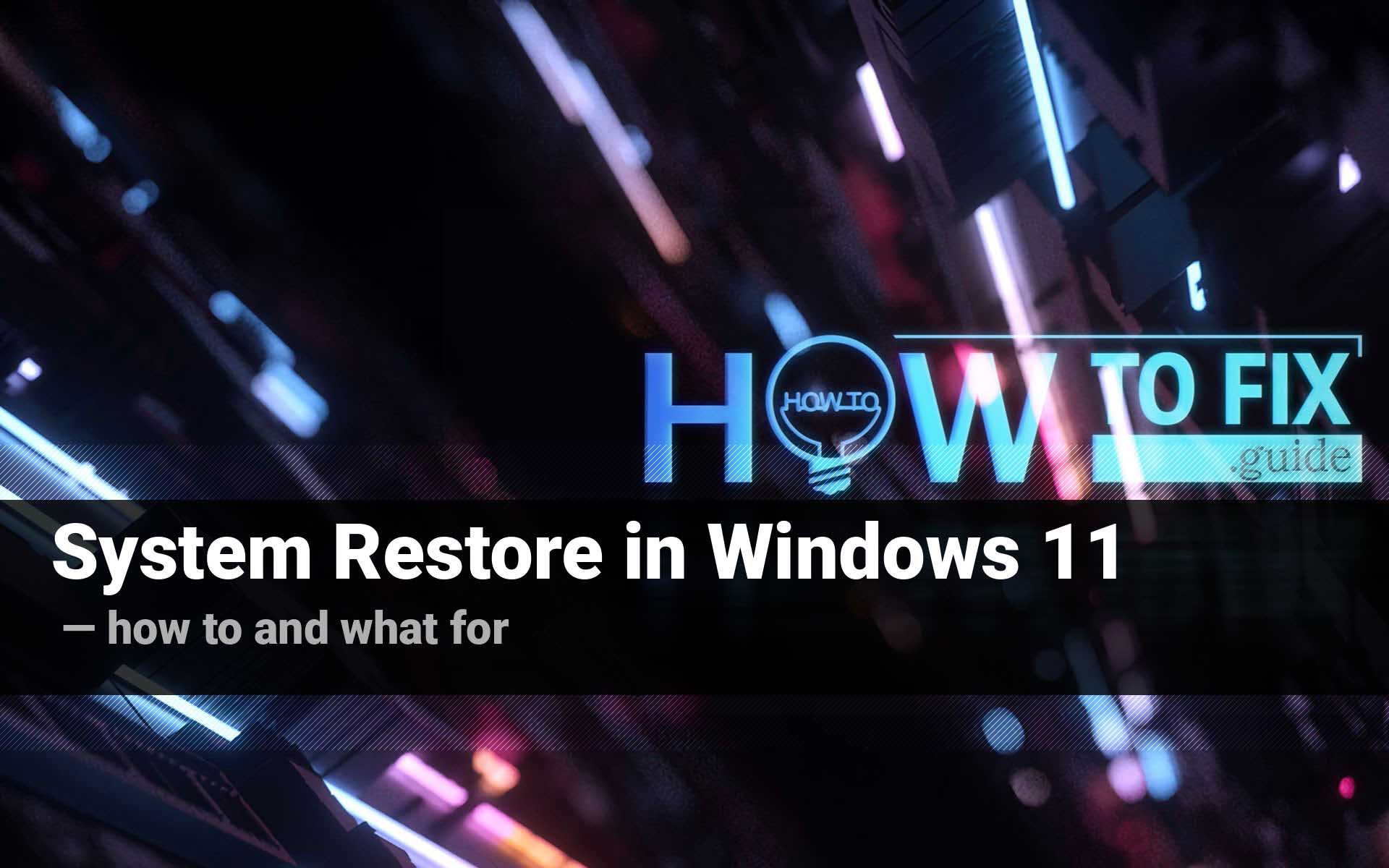 Navigating The Past: A Comprehensive Guide To System Restore In Windows ...