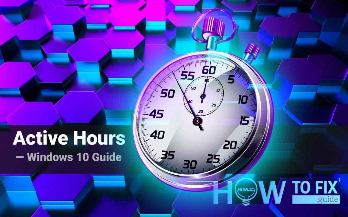 Active Hours Windows 10