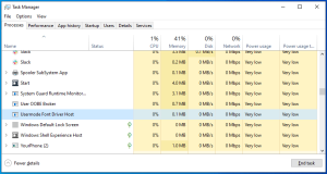 Usermode font driver host что это