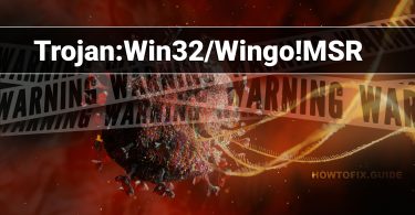 Trojan:Win32/Wingo!MSR Removal Guide