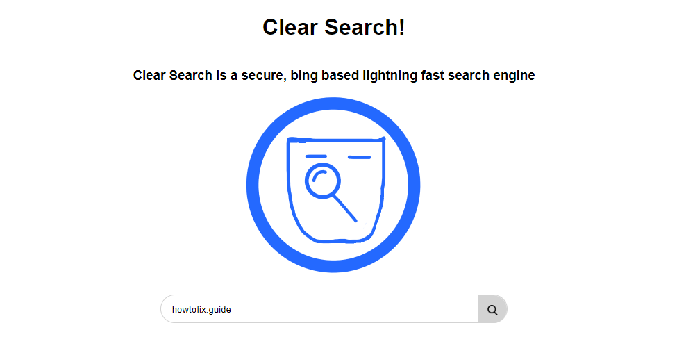 Clear Search hijacker - Clear-search.com