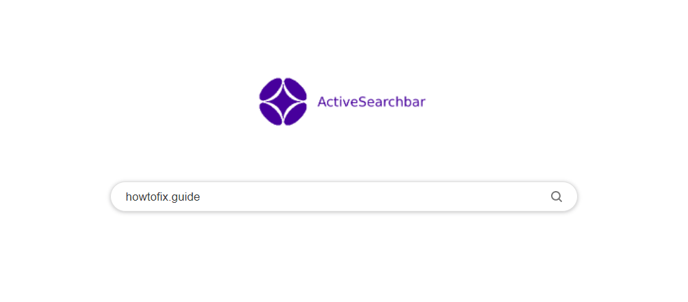 Active Search Bar hijacker - Activesearchbar.me