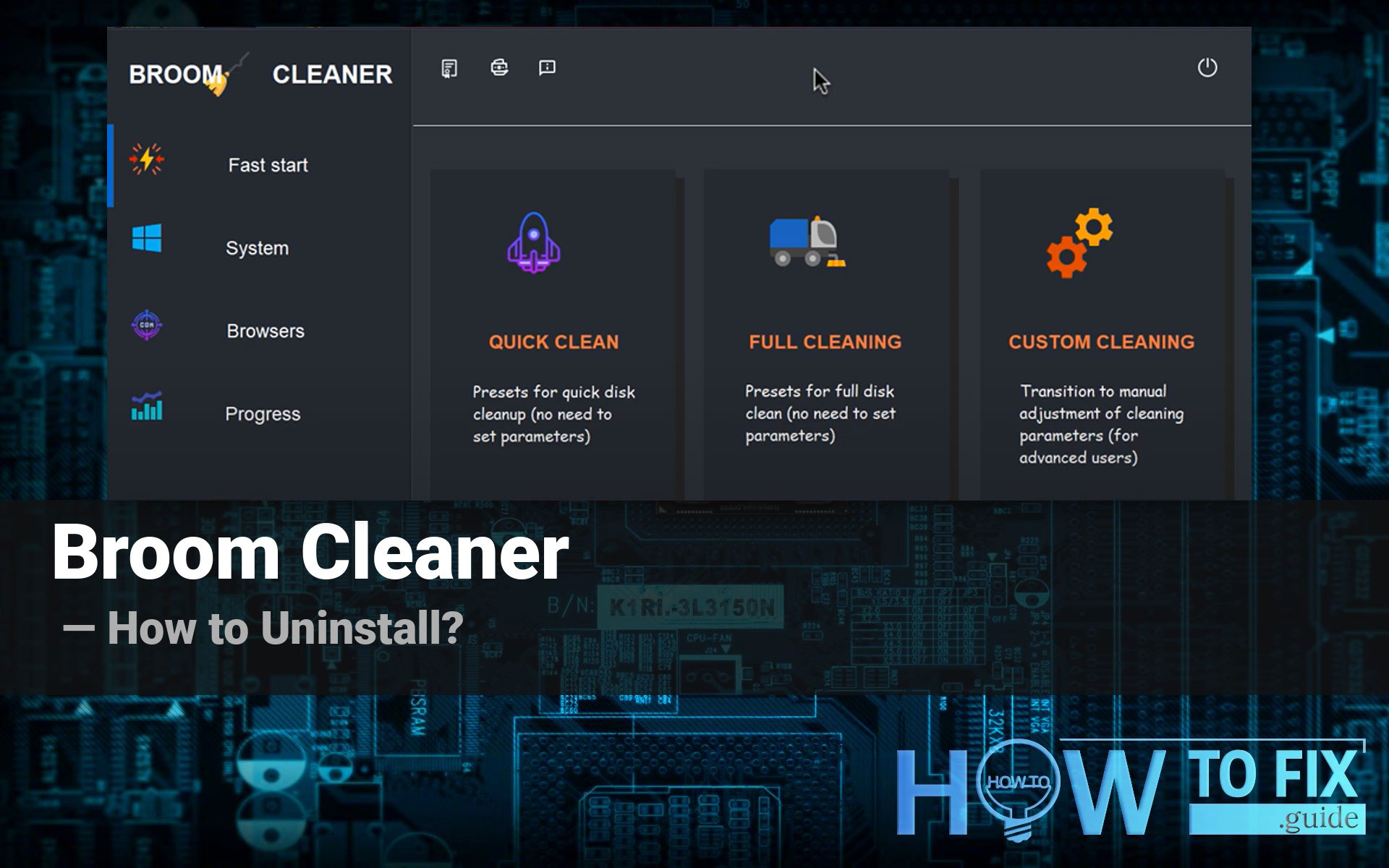 Broom Cleaner Uninstall ☠️ How to Remove Broom PUA?